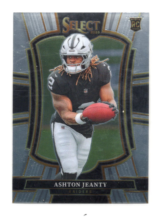2025 Panini Select Ashton Jeanty Card Las Vegas Raiders #104