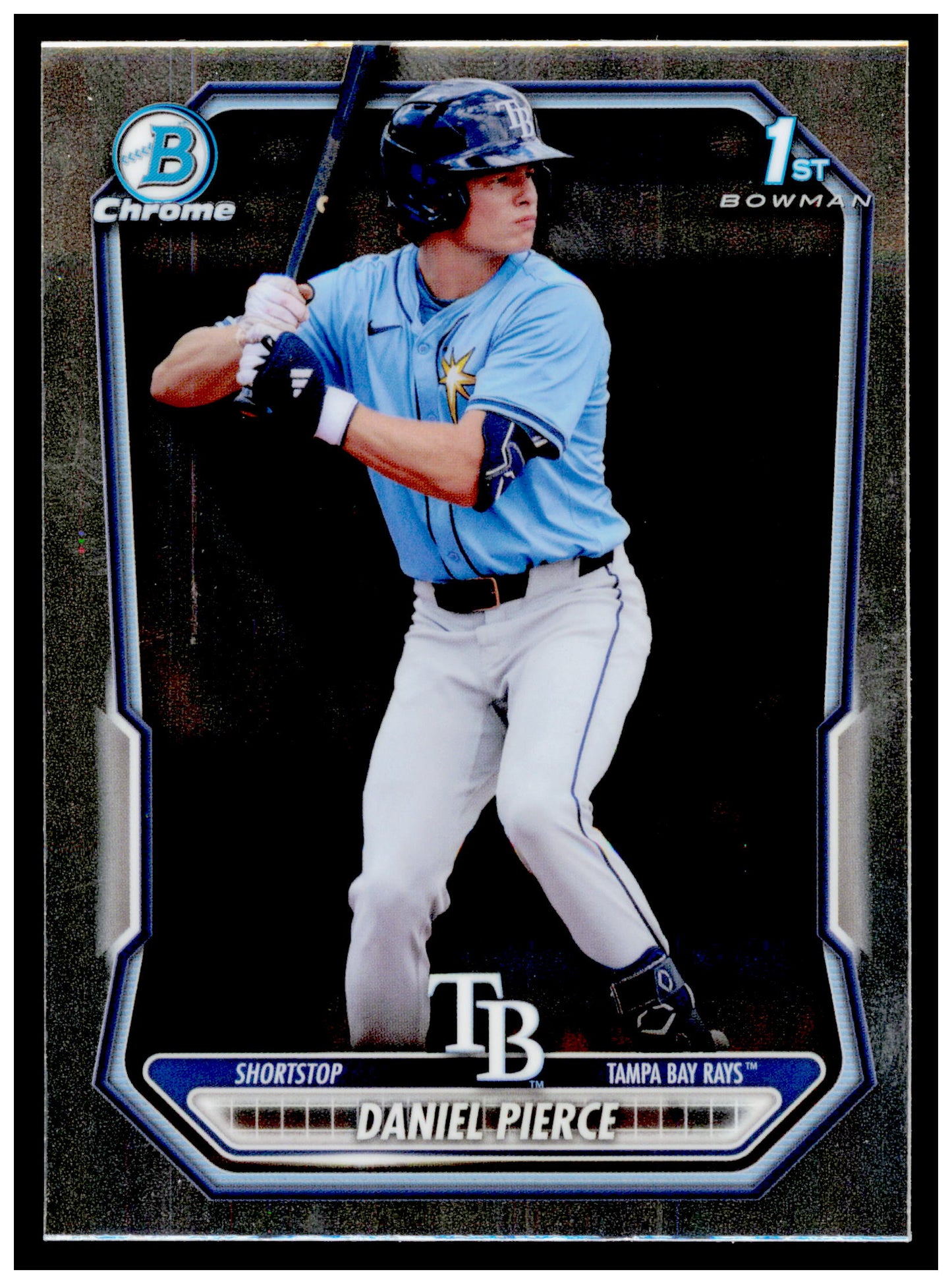 2026 Bowman Daniel Pierce Card Chrome Prospects Tampa Bay Rays #BCP-77