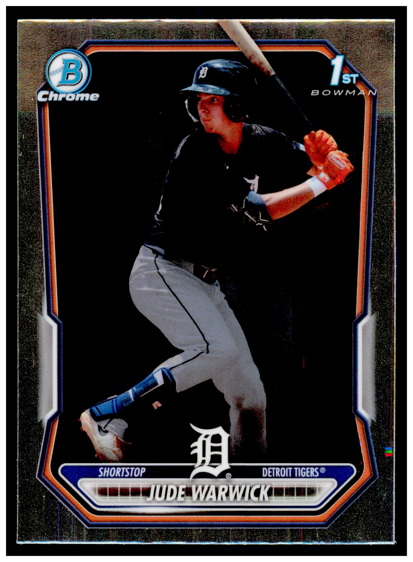 2026 Bowman Jude Warwick Card Chrome Prospects Detroit Tigers #BCP-58