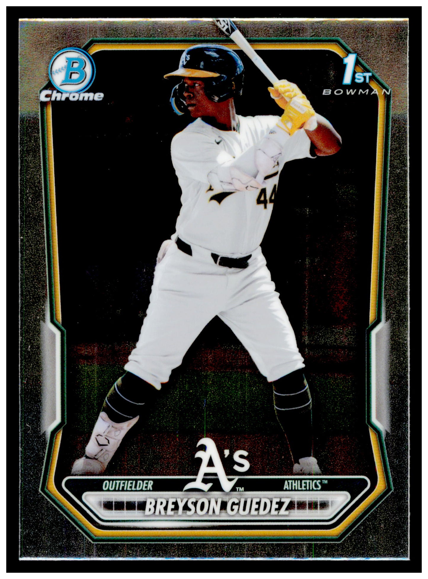 2026 Bowman Breyson Guedez Card Chrome Prospects Athletics #BCP-32