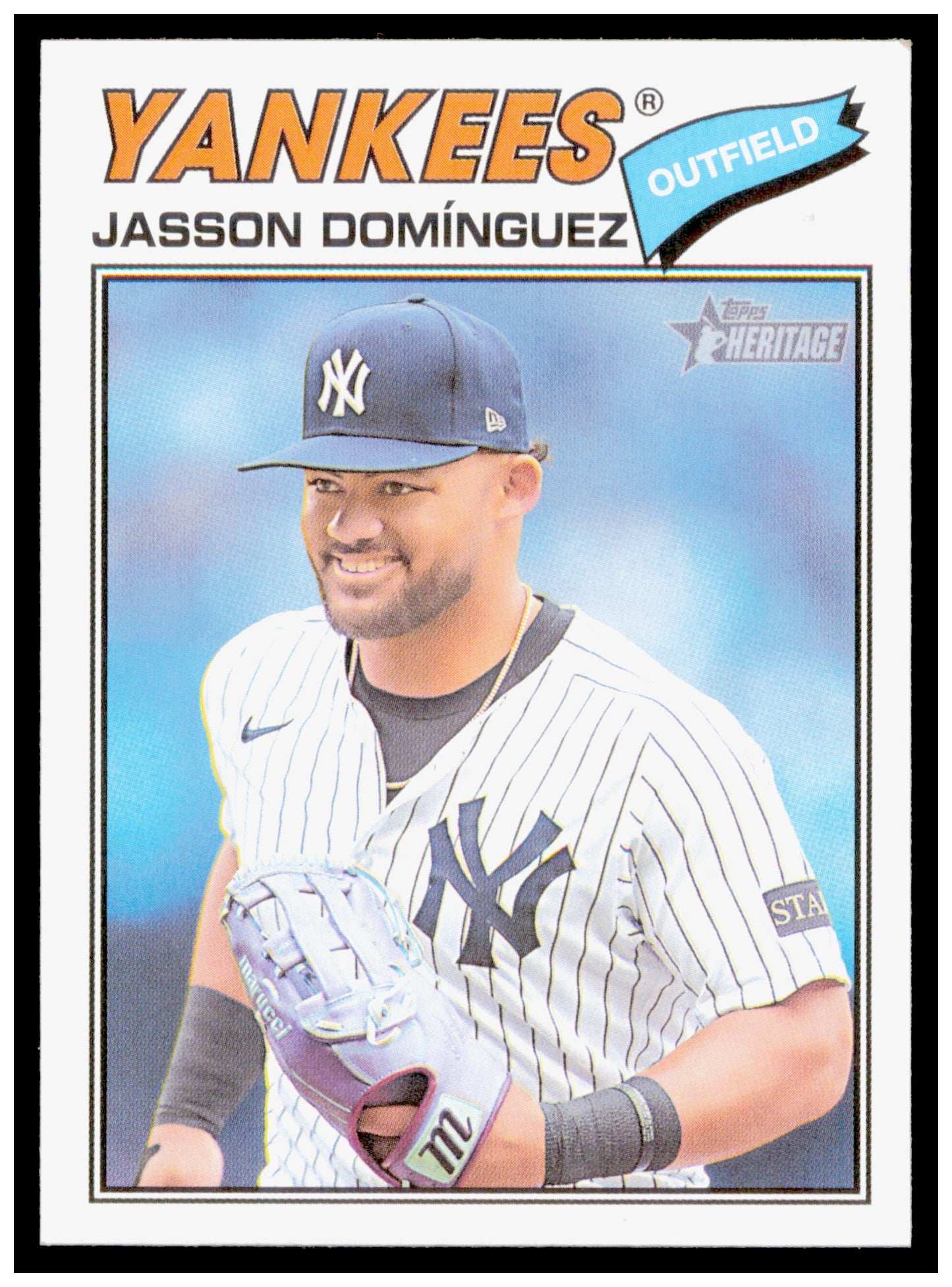 2026 Topps Heritage Jasson Domínguez Card New York Yankees #104