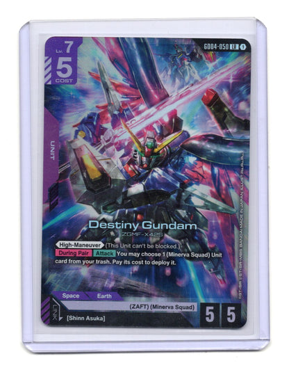 Destiny Gundam GD04-050 LR Legend Rare Phantom Aria Gundam Card Game NM