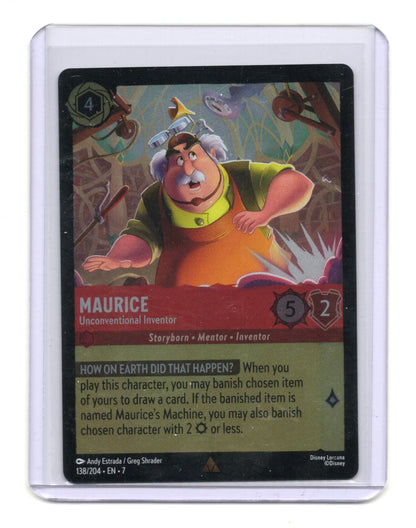 Archazia's Island Maurice Card Rare #138/204 Disney Lorcana