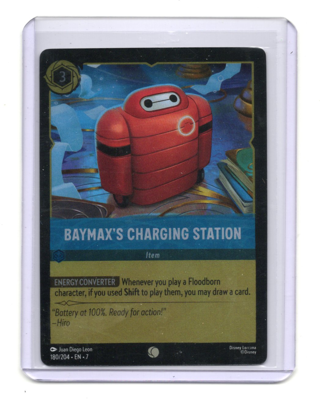 Baymaxs Charging Station 180/204 Uncommon Disney Lorcana Archazias Island
