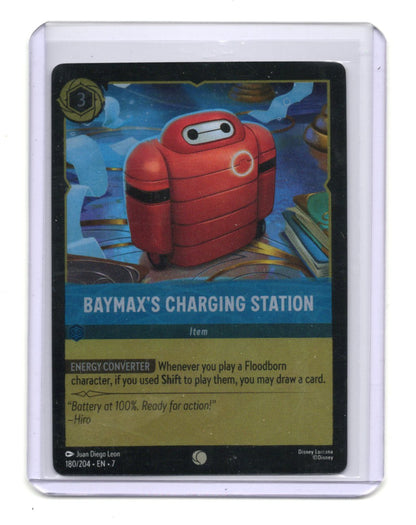 Baymaxs Charging Station 180/204 Uncommon Disney Lorcana Archazias Island