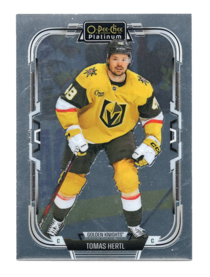 2025-26 O-Pee-Chee Platinum Tomas Hertl Card Vegas Golden Knights #128