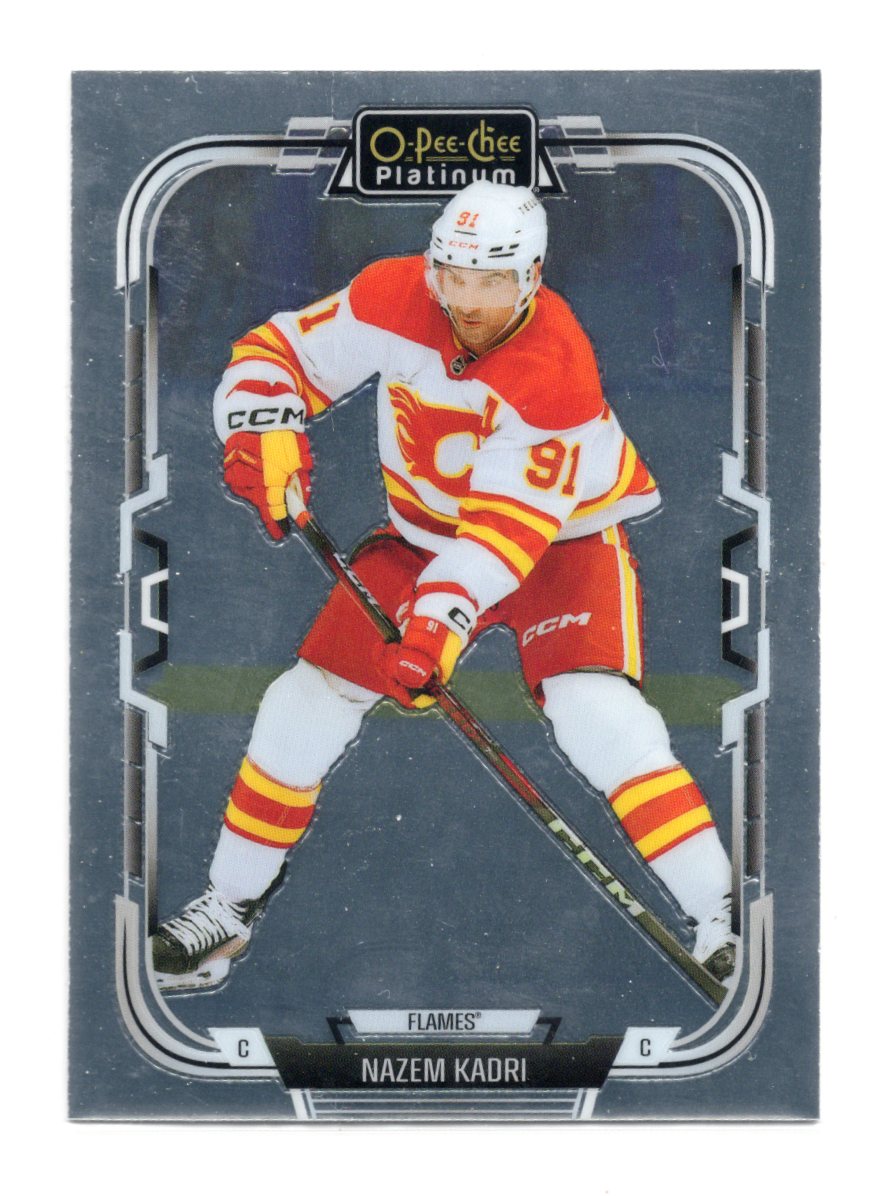 2025-26 O-Pee-Chee Platinum Nazem Kadri Card Calgary Flames #188