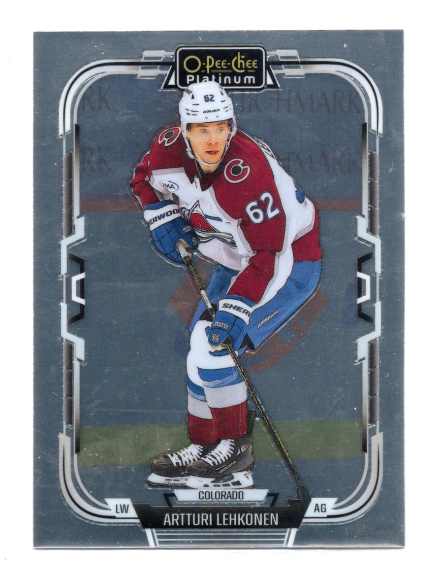 2025-26 O-Pee-Chee Platinum Artturi Lehkonen Card Colorado Avalanche #77