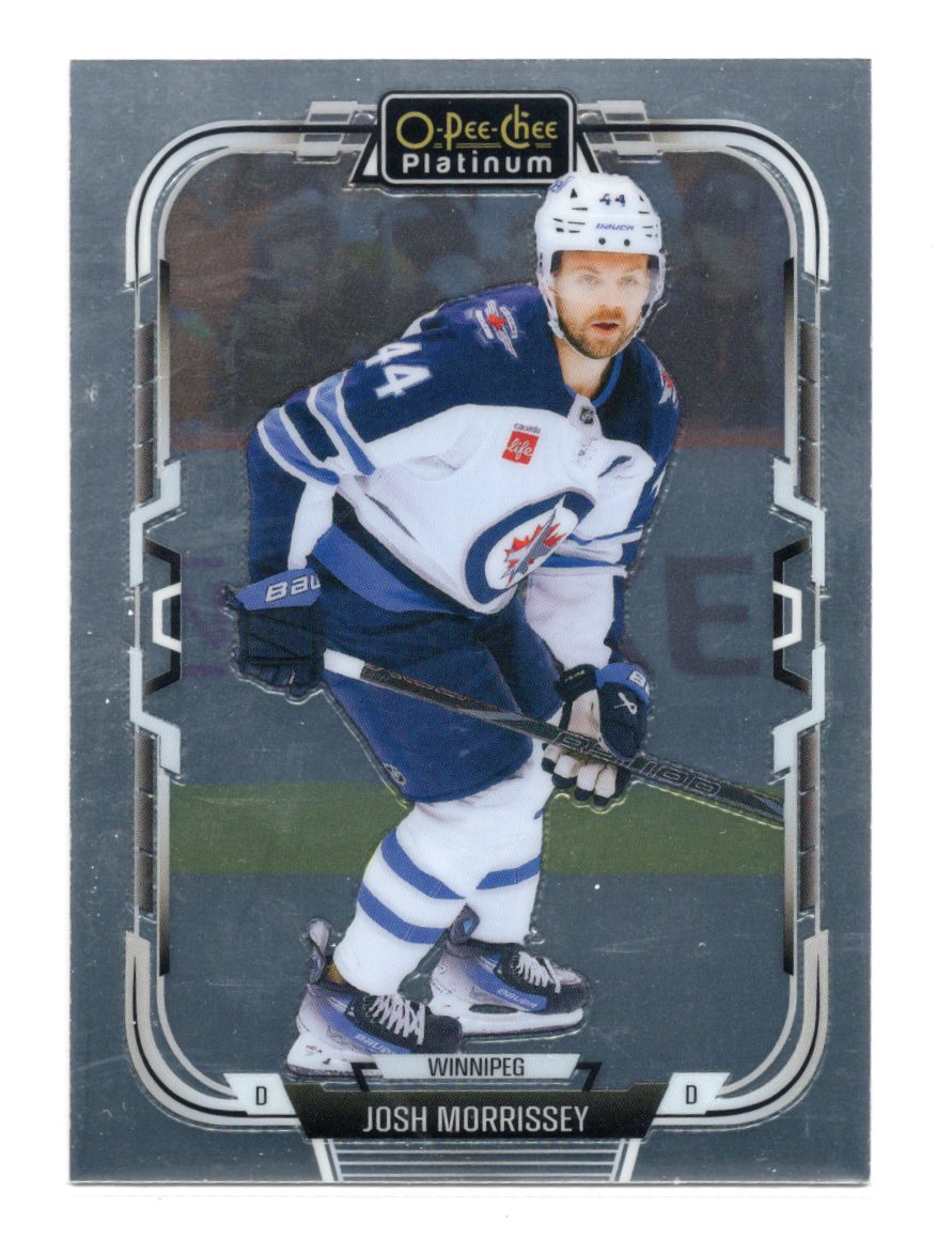 2025-26 O-Pee-Chee Platinum Josh Morrissey Card Winnipeg Jets #158