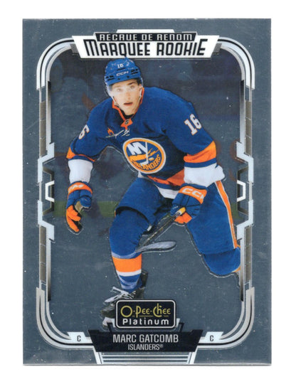 2025-26 O-Pee-Chee Platinum Marc Gatcomb Card RC New York Islanders #237