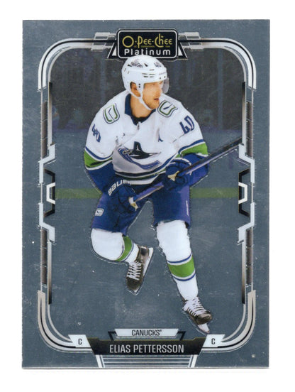 2025-26 O-Pee-Chee Platinum Elias Pettersson Card Vancouver Canucks #46