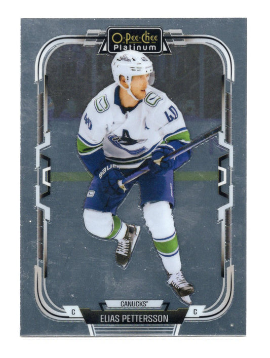 2025-26 O-Pee-Chee Platinum Elias Pettersson Card Vancouver Canucks #46