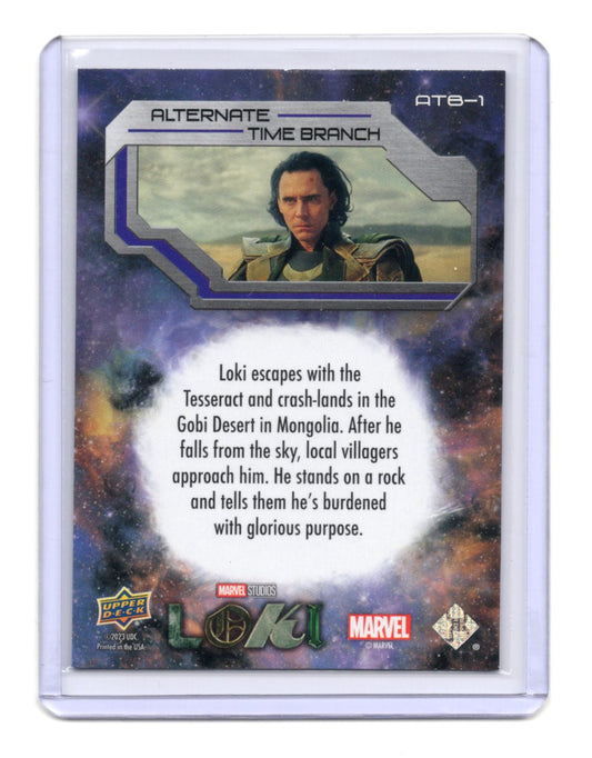 2023 Upper Deck Marvel Loki Season 1 Gobi Desert 2012 Card Alternate Time Branch