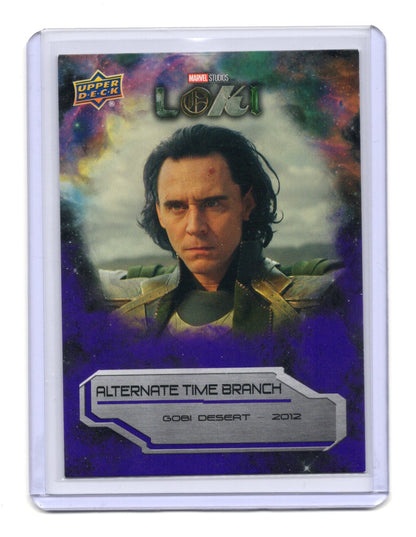 2023 Upper Deck Marvel Loki Season 1 Gobi Desert 2012 Card Alternate Time Branch