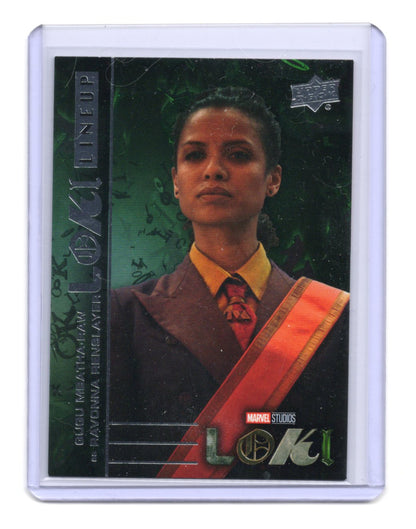 2023 Upper Deck Marvel Loki Season 1 Ravonna Renslayer Card Loki Lineup #LL-5