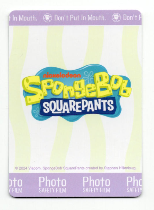 2024  SpongeBob 25th Anniv Football SBSP-UR-006 Ultra Rare Joyful Ocean