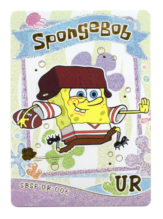 2024  SpongeBob 25th Anniv Football SBSP-UR-006 Ultra Rare Joyful Ocean