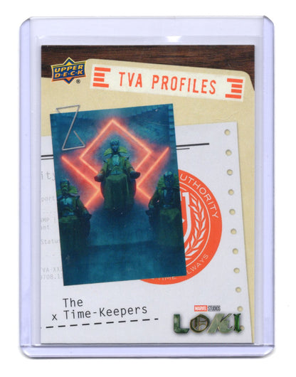2023 Upper Deck Marvel Loki Season 1 The Time-Keepers Card TVA Profiles #P-10