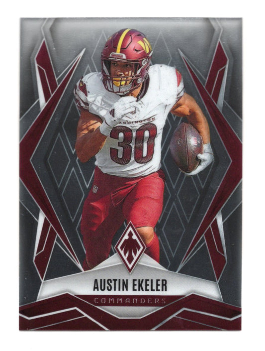 2025 Panini Phoenix Austin Ekeler Card Washington Commanders #103
