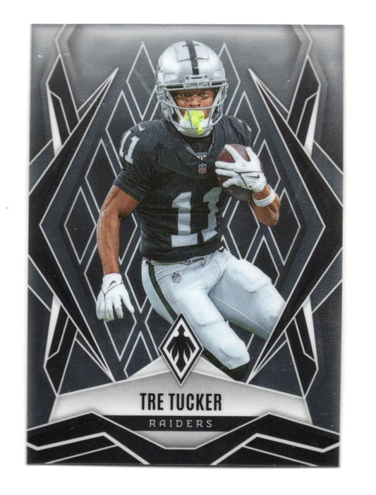 2025 Panini Phoenix Tre Tucker Card Las Vegas Raiders #9