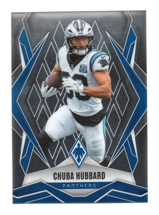 2025 Panini Phoenix Chuba Hubbard Card Carolina Panthers #75