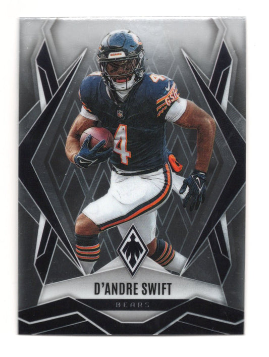 2025 Panini Phoenix D'Andre Swift Card Chicago Bears #123