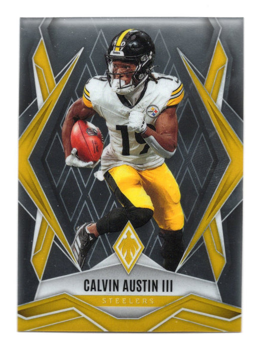 2025 Panini Phoenix Calvin Austin III Card Pittsburgh Steelers #121