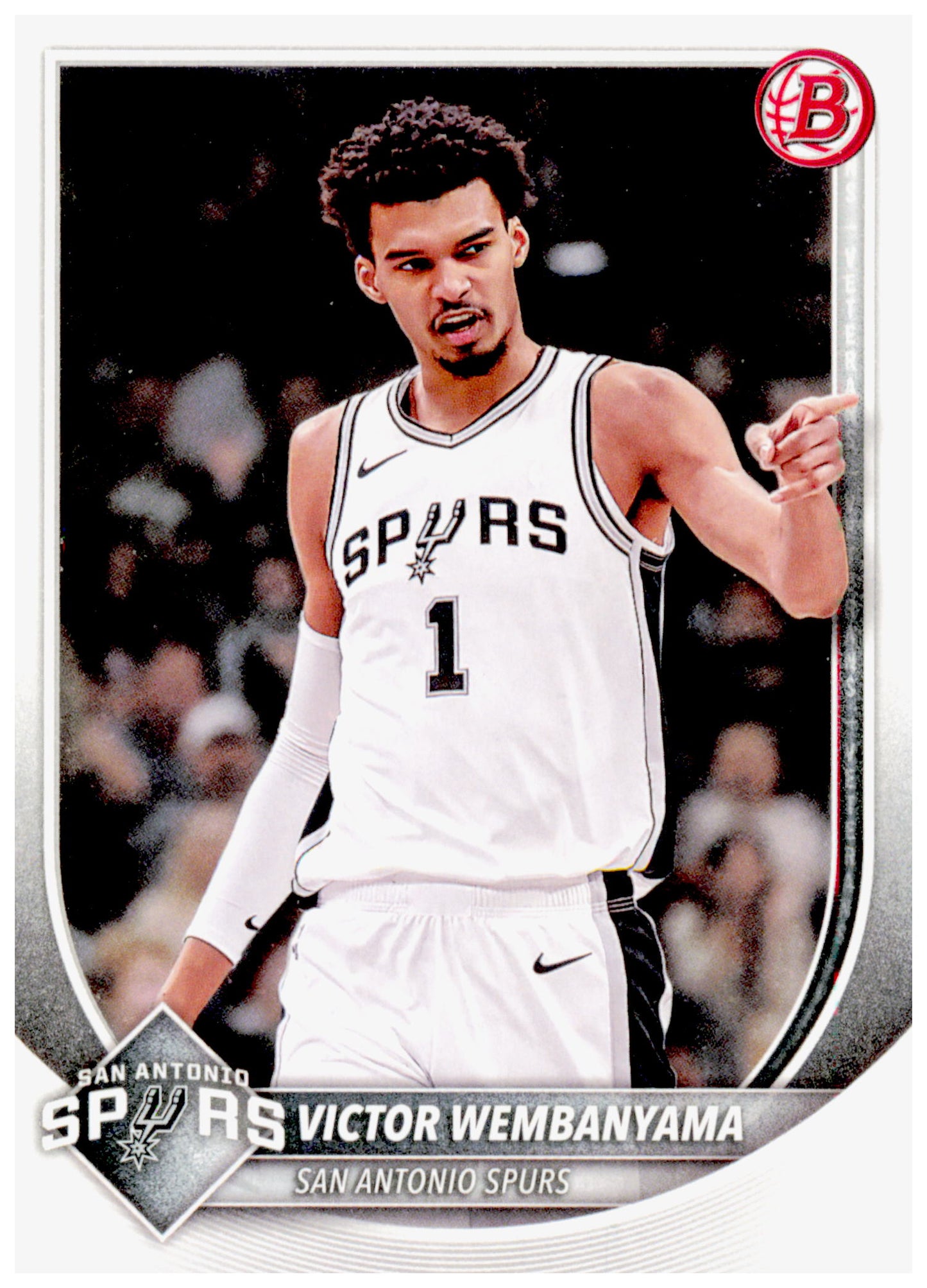 2025-26 Bowman Victor Wembanyama Card San Antonio Spurs #143