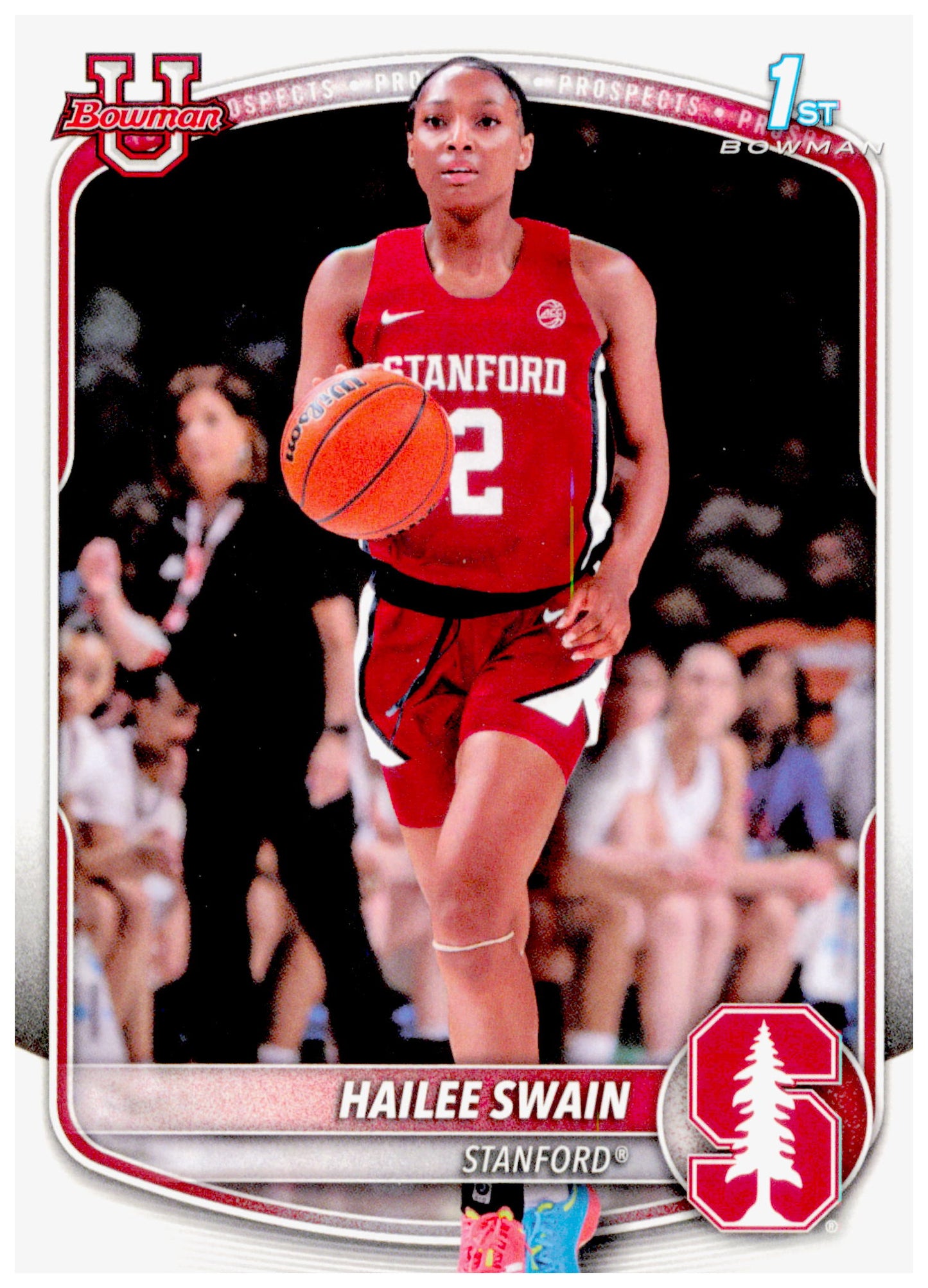 2025-26 Bowman Hailee Swain Card Prospects Stanford Cardinal #BPP-38