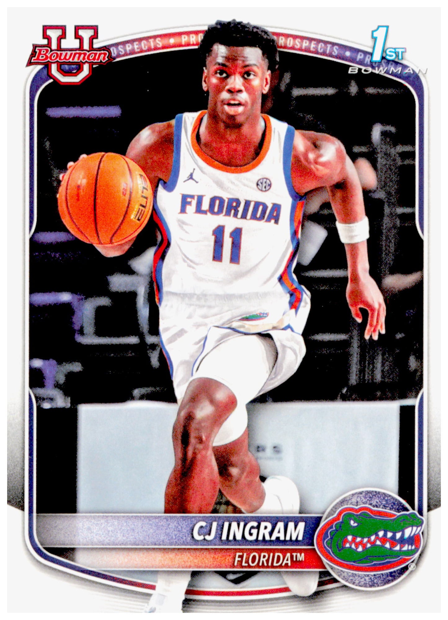 2025-26 Bowman CJ Ingram Card Prospects Florida Gators #BPP-77