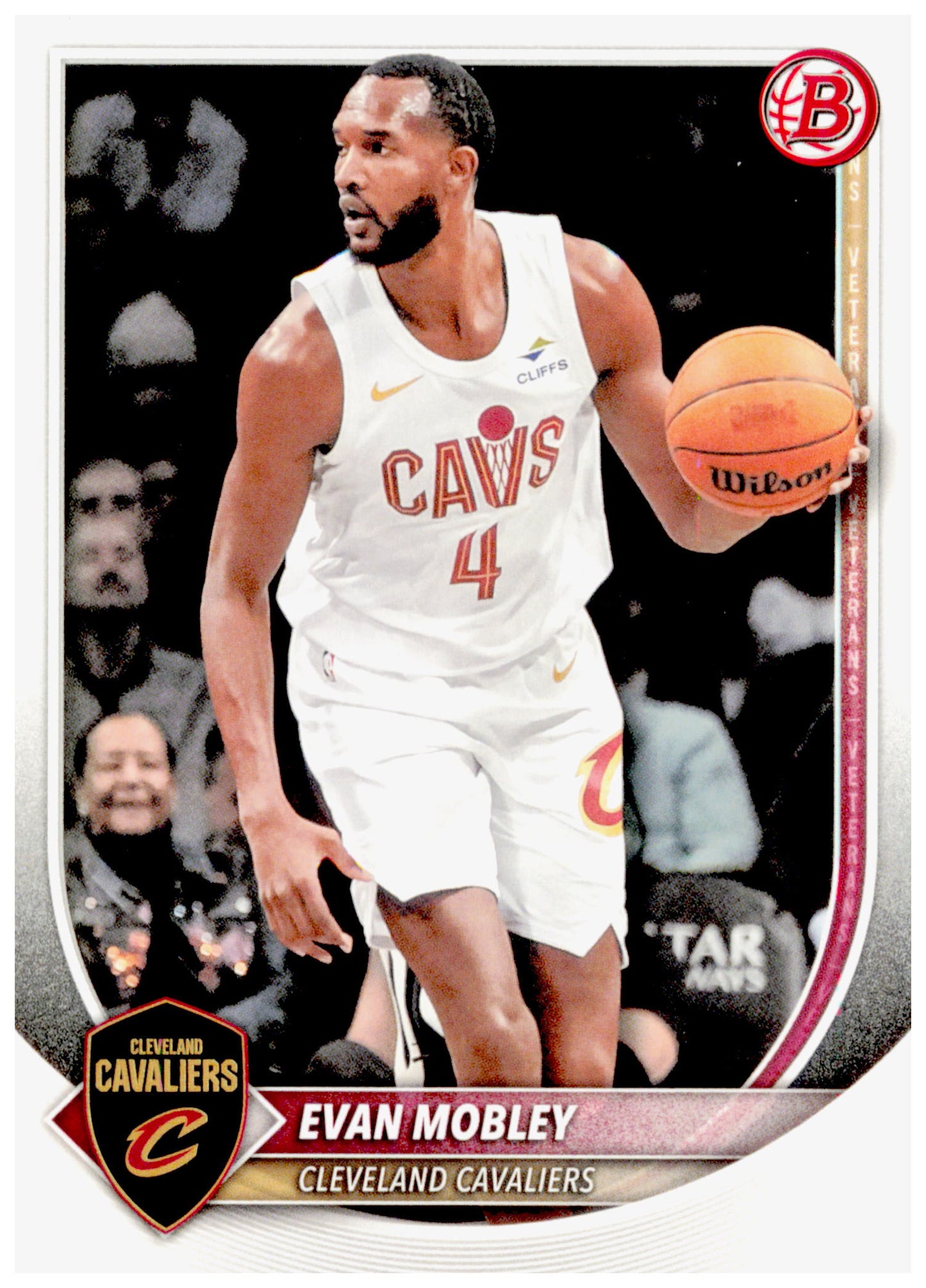 2025-26 Bowman Evan Mobley Card Cleveland Cavaliers #93