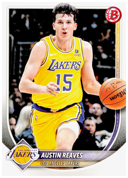 2025-26 Bowman Austin Reaves Card Los Angeles Lakers #193