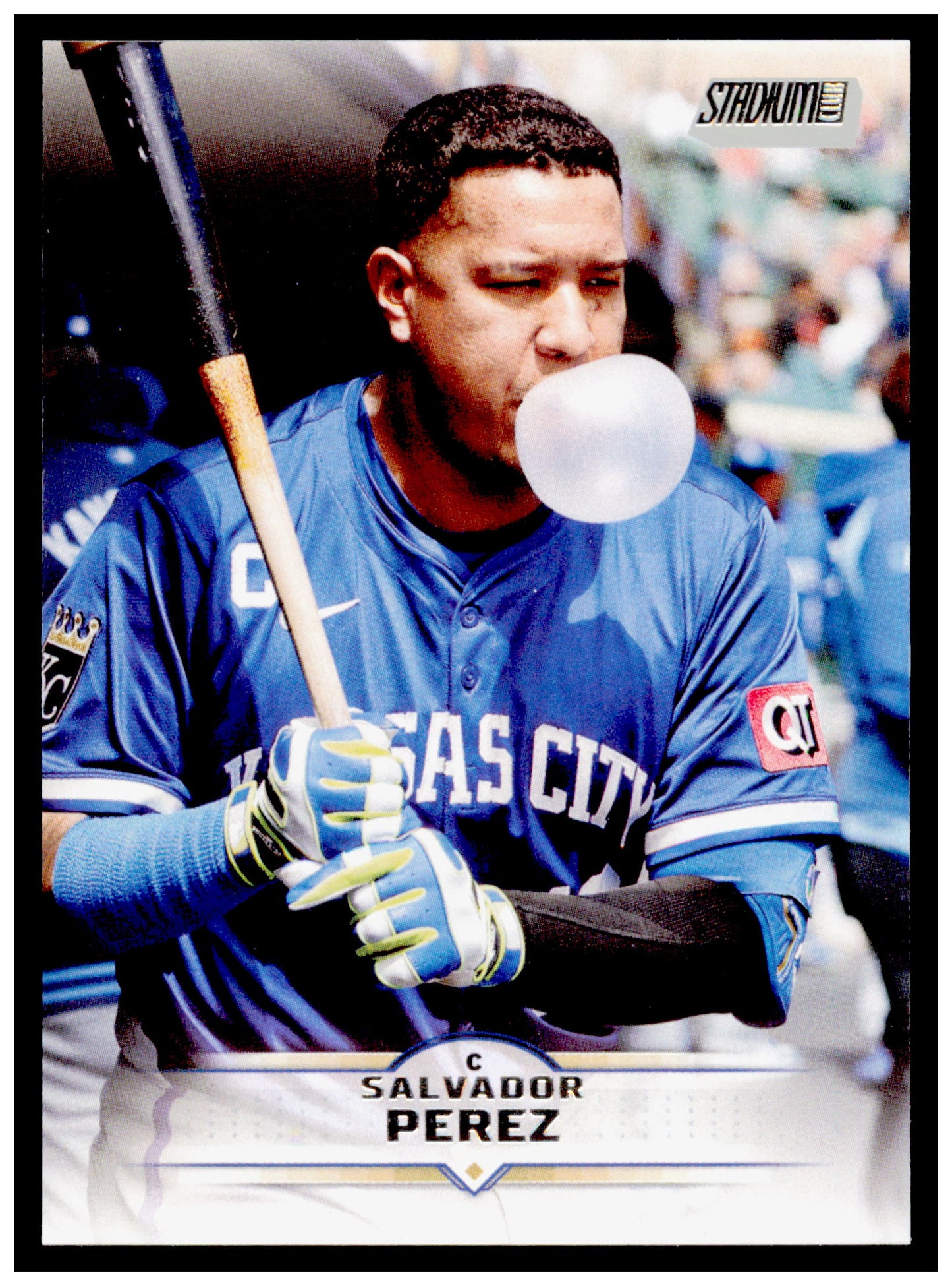 2025 Stadium Club Salvador Perez Card Kansas City Royals #30