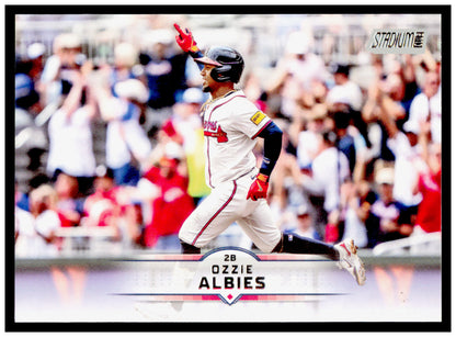 2025 Stadium Club Ozzie Albies Card Atlanta Braves #40