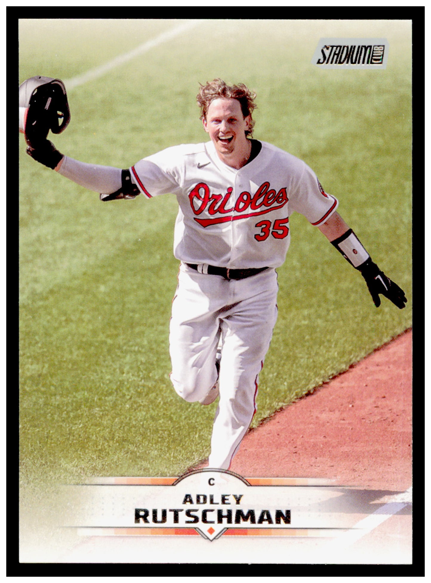2025 Stadium Club Adley Rutschman Card Baltimore Orioles #45