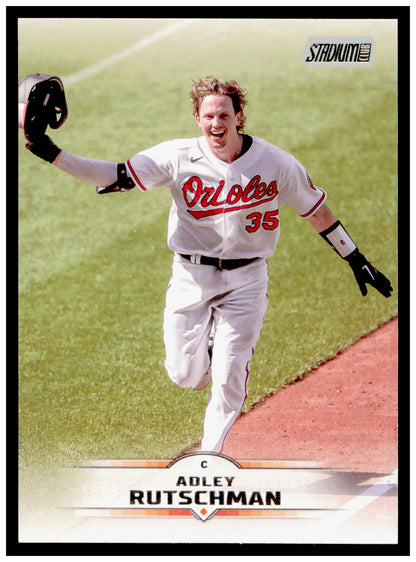 2025 Stadium Club Adley Rutschman Card Baltimore Orioles #45