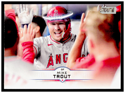 2025 Stadium Club Mike Trout Card Los Angeles Angels #32