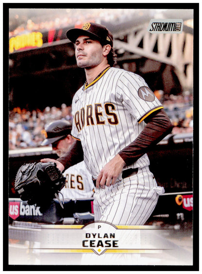 2025 Stadium Club Dylan Cease Card San Diego Padres #117
