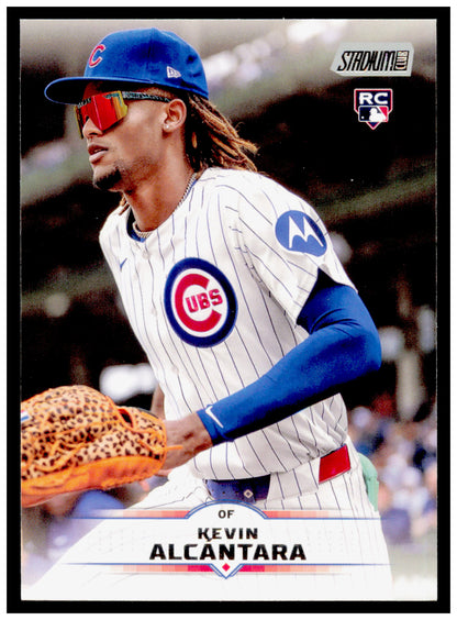 2025 Stadium Club Kevin Alcántara Card RC Chicago Cubs #91