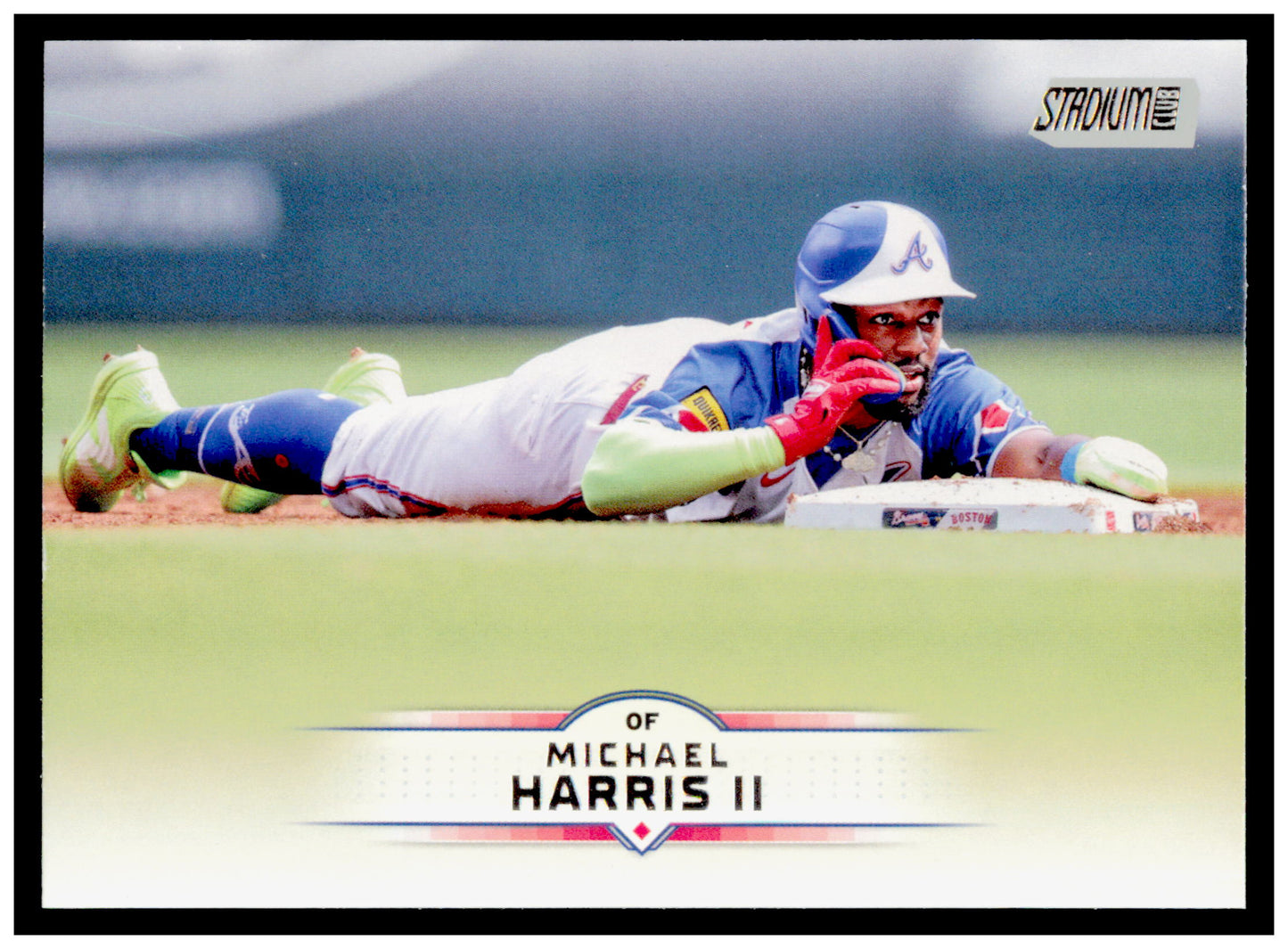 2025 Stadium Club Michael Harris II Card Atlanta Braves #81