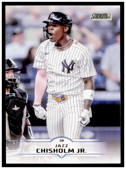 2025 Stadium Club Jazz Chisholm Jr. Card New York Yankees #164