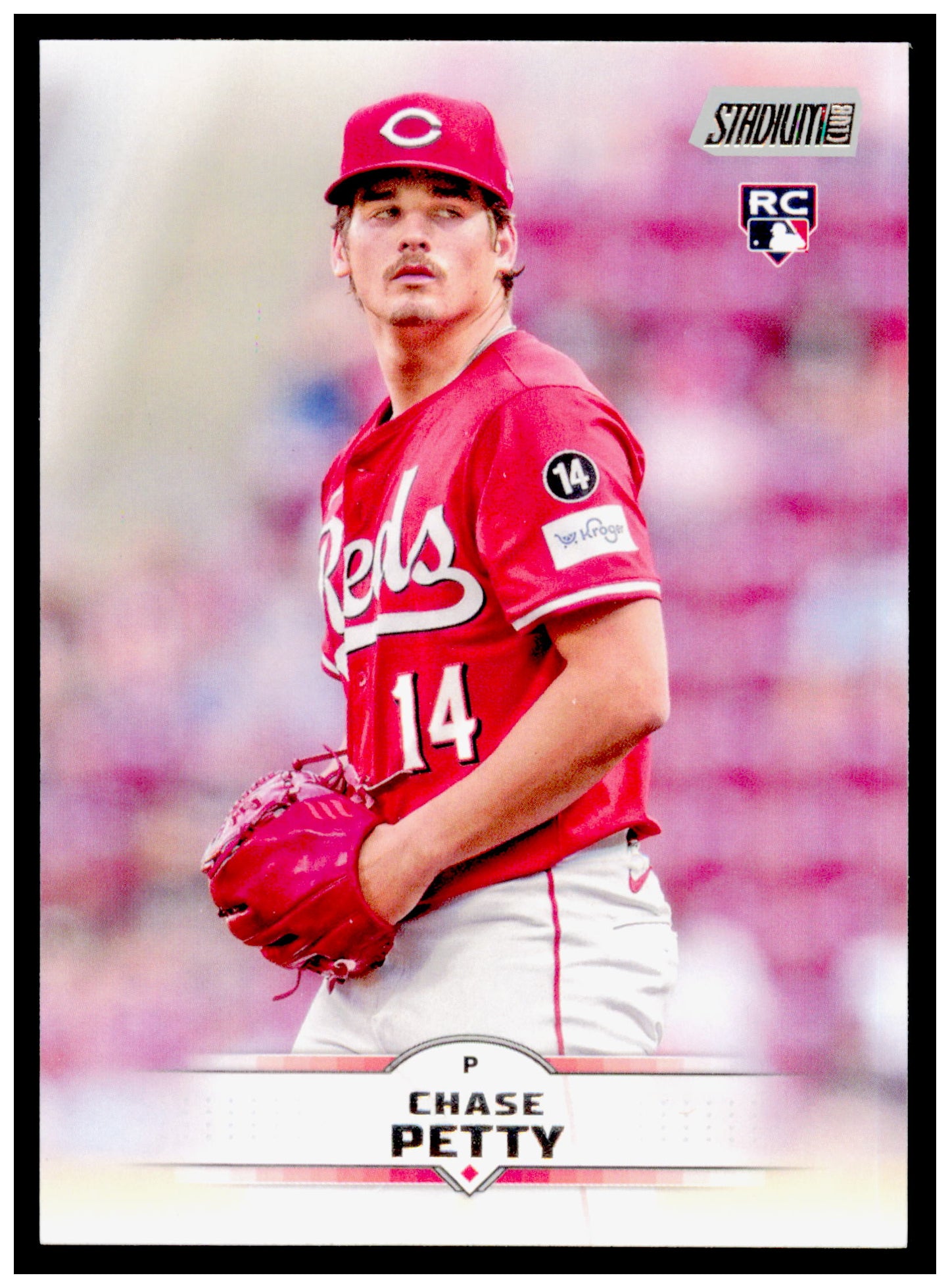 2025 Stadium Club Chase Petty Card RC Cincinnati Reds #59