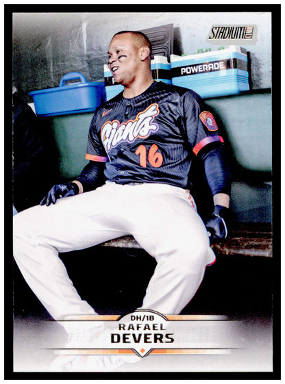 2025 Stadium Club Rafael Devers Card San Francisco Giants #7