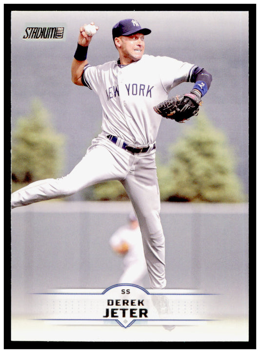 2025 Stadium Club Derek Jeter Card New York Yankees #172