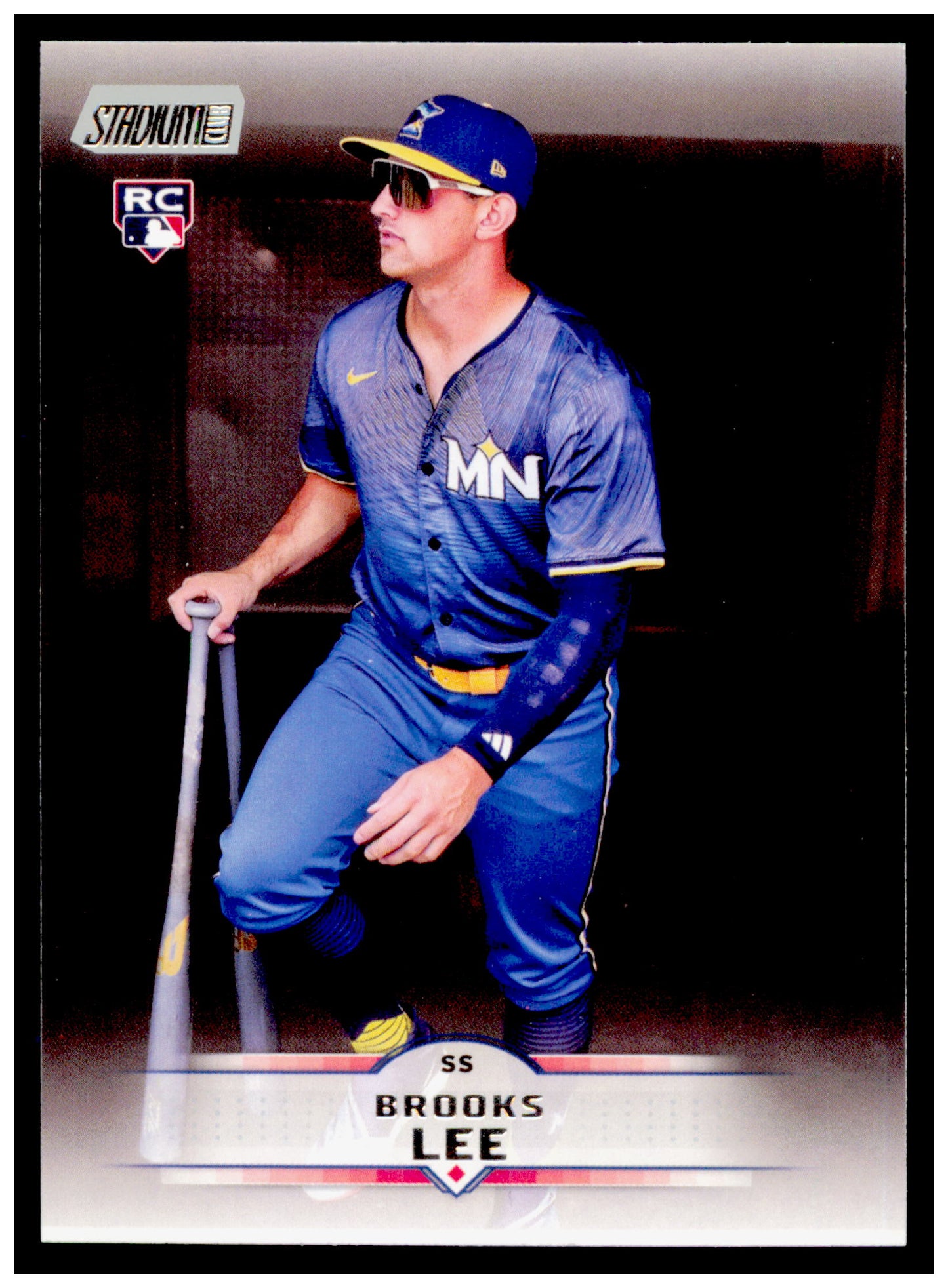 2025 Stadium Club Brooks Lee Card RC Minnesota Twins #141