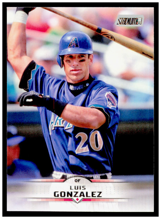 2025 Stadium Club Luis Gonzalez Card Arizona Diamondbacks #22
