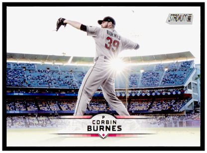 2025 Stadium Club Corbin Burnes Card Arizona Diamondbacks #100