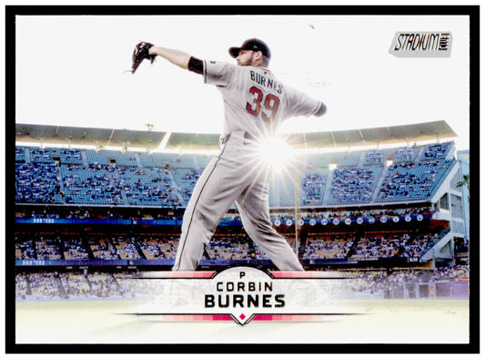 2025 Stadium Club Corbin Burnes Card Arizona Diamondbacks #100