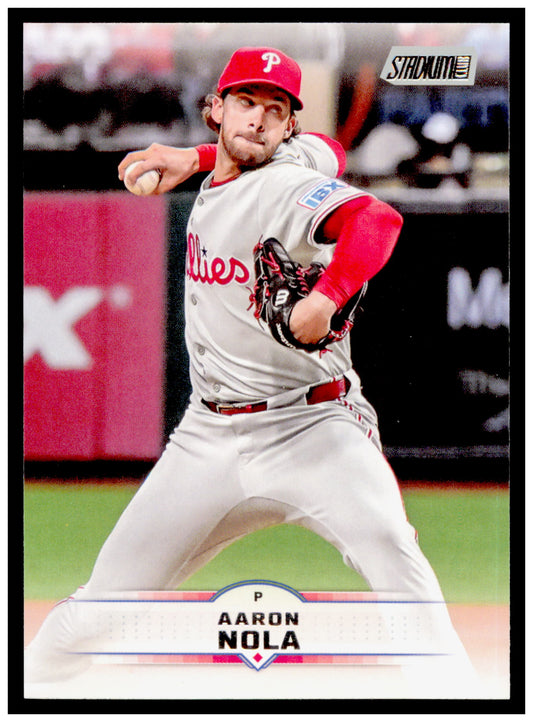 2025 Stadium Club Aaron Nola Card Philadelphia Phillies #145