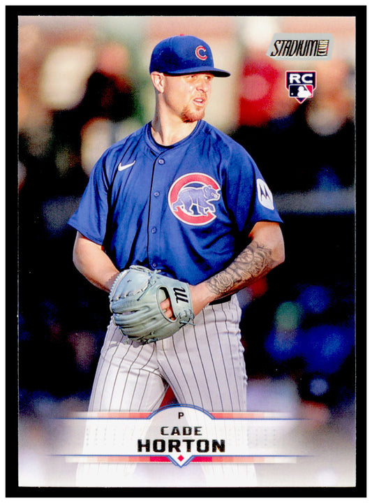 2025 Stadium Club Cade Horton Card RC Chicago Cubs #24